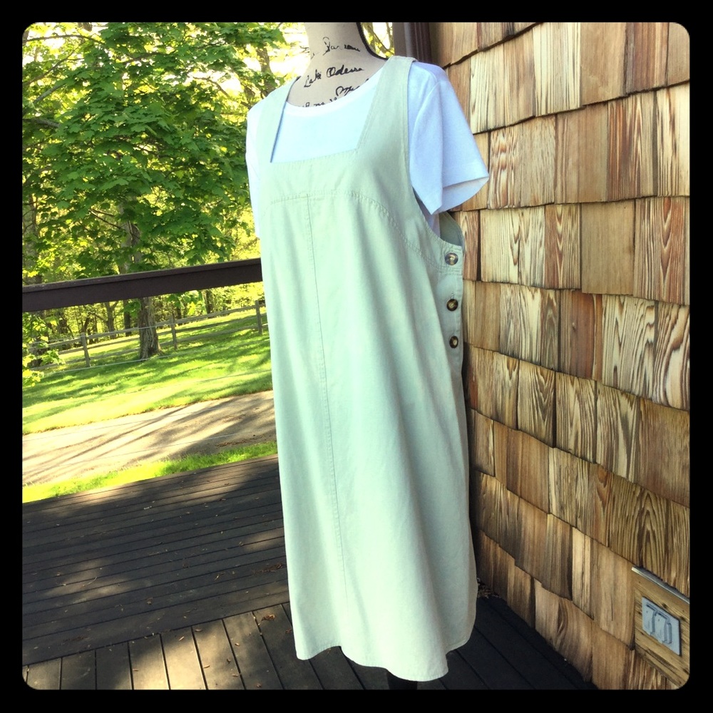 Vintage Denim Mint Green Dress/Jumper